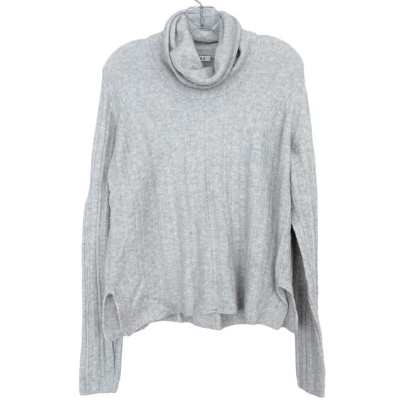 Mansted Cream Merino Wool Turtleneck Sweater Sz S - Picture 5 of 5